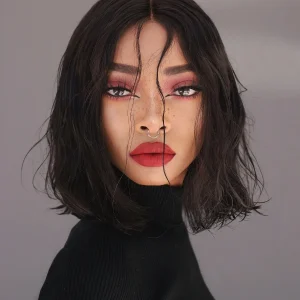 Suzuki—Sleek Classic Bob Wig